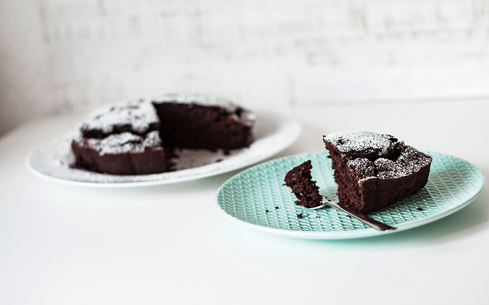 Schoko Erdmandel Kuchen